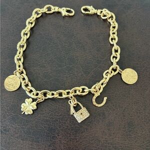 Purse Charm Gold Tone